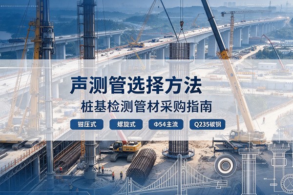 鼎湖声测管选型标准