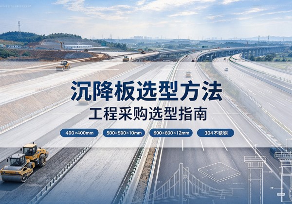 鼎湖沉降板选择方法