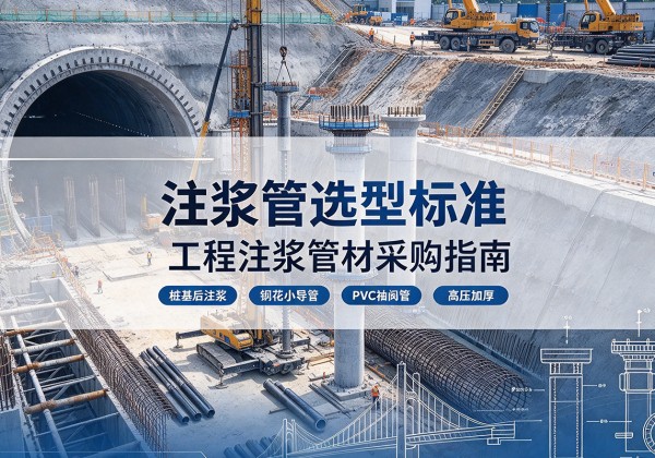 鼎湖注浆管选型标准